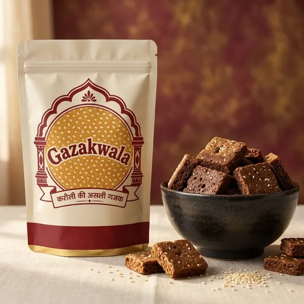 Gud Ki Gazak — गुड़ की गजक — traditional gazak from Karauli